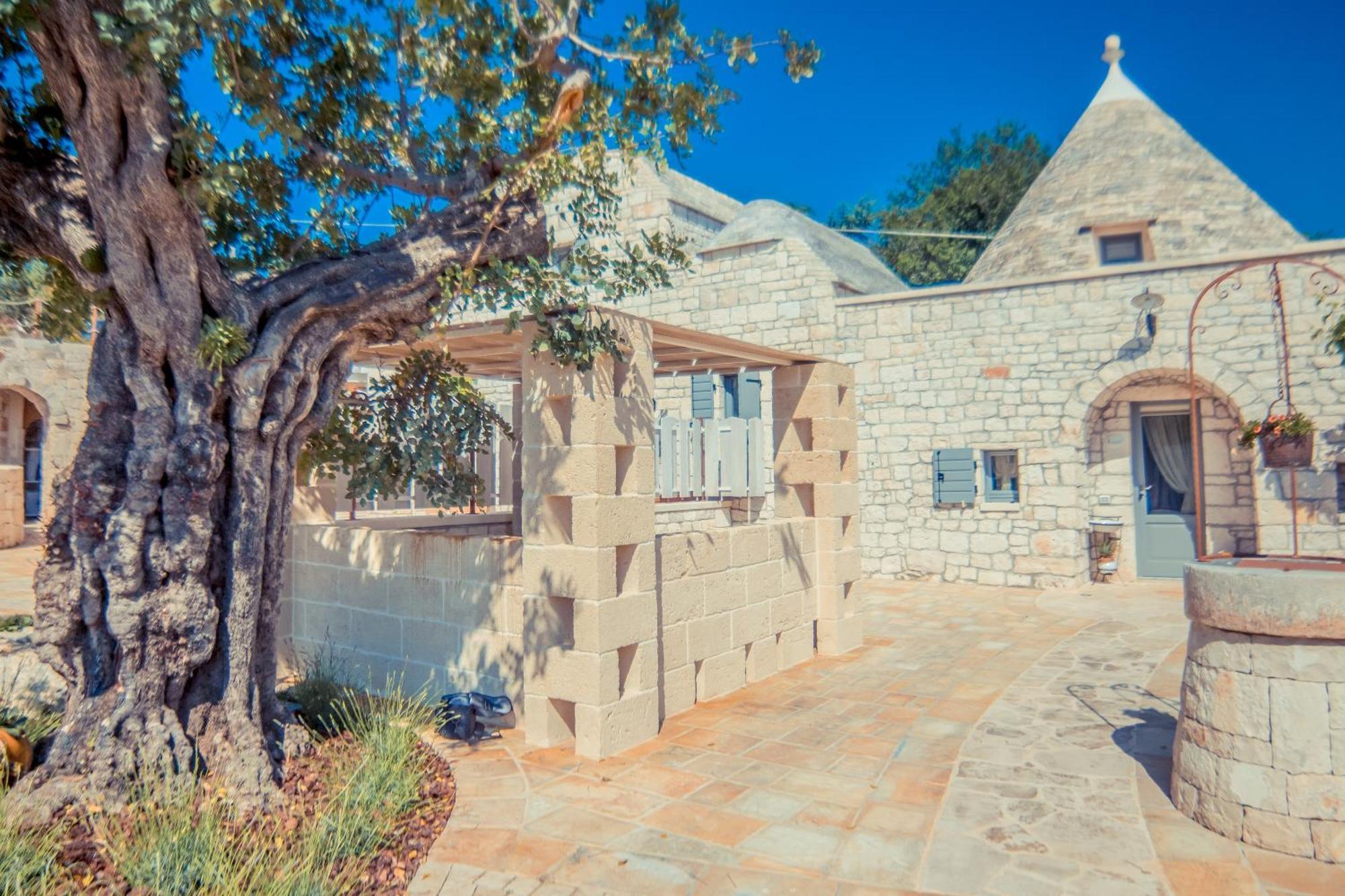 ロコロトンド Navolte Trulli E Quiete Con Piscinaヴィラ エクステリア 写真